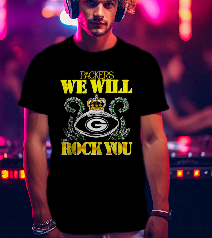 Packers We Will Rock You Queen 2026 T-Shirt