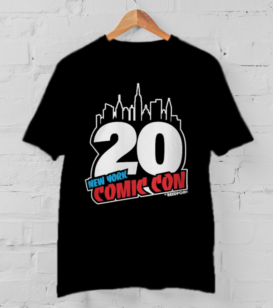 New York Comic Con 20th Anniversary 2026 Skyline Celebration NYCC T-Shirt