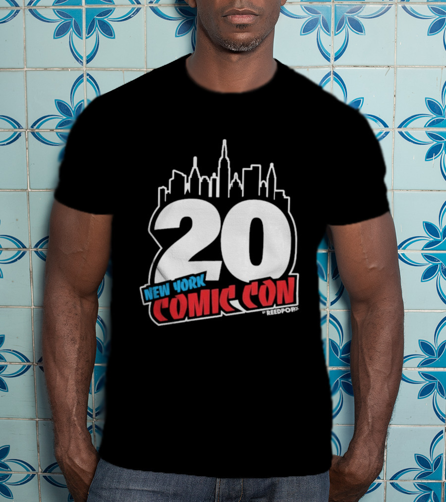 New York Comic Con 20th Anniversary 2026 Skyline Celebration NYCC T-Shirt
