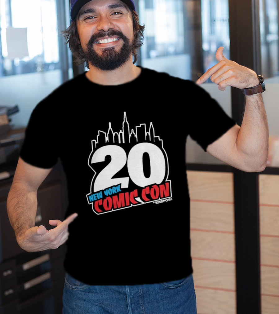 New York Comic Con 20th Anniversary 2026 Skyline Celebration NYCC T-Shirt
