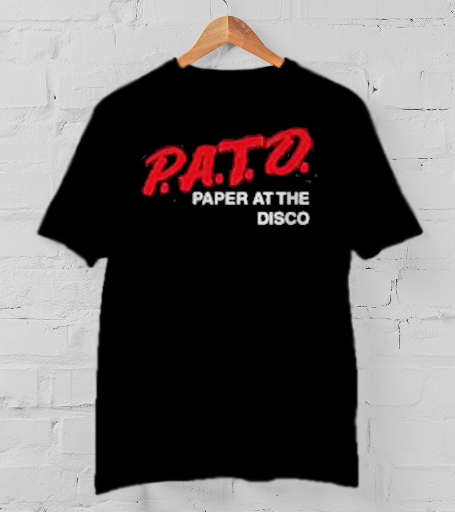 P.A.T.D. Paper At The Disco Bold Red T-Shirt