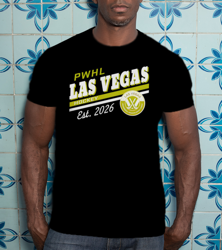 PWHL Las Vegas Hockey Est. 2026 Professional Women's Hockey League T-Shirt