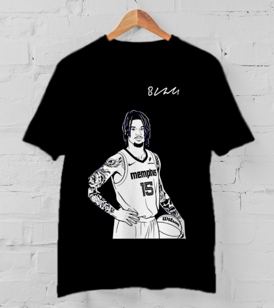 RIP Memphis Grizzlies Brandon Clarke Number 15 Basketball Star T-Shirt