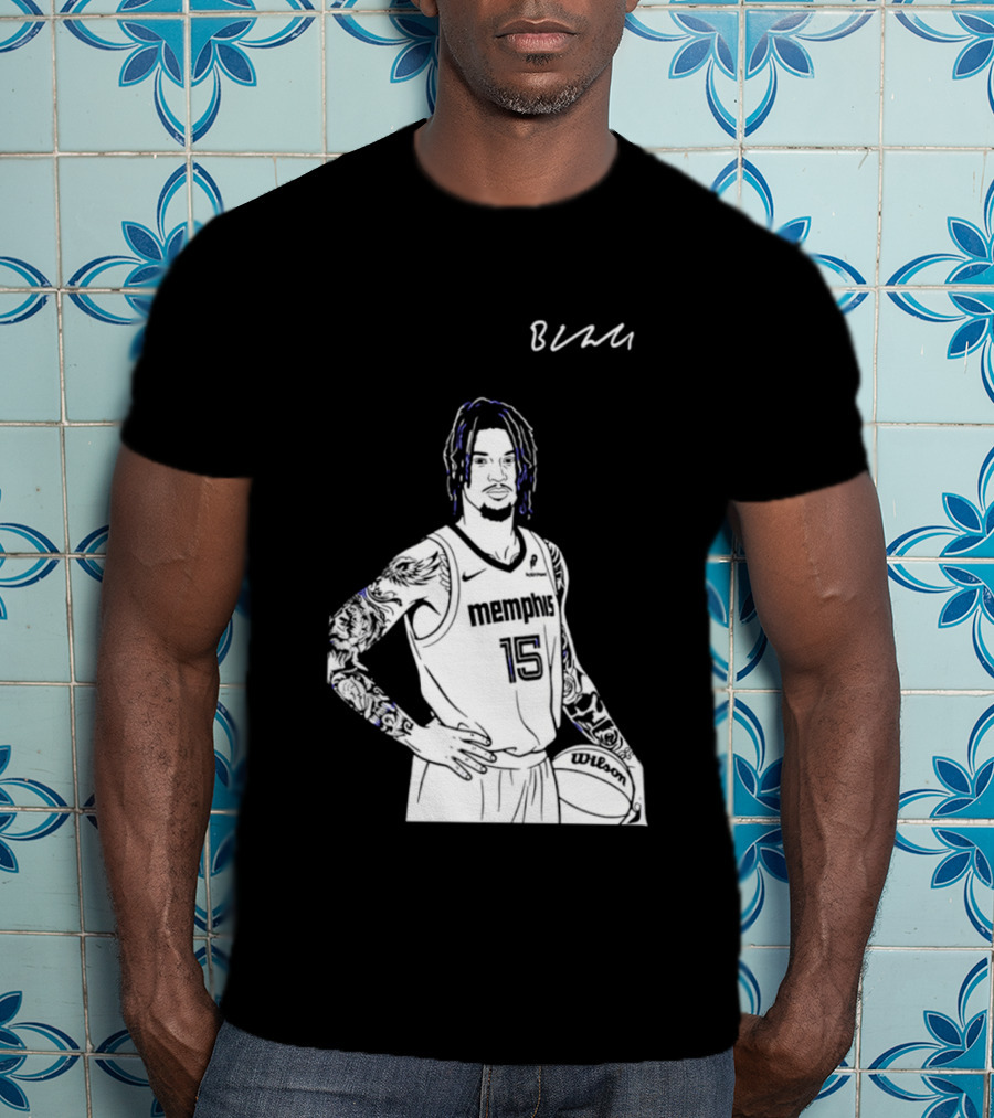 RIP Memphis Grizzlies Brandon Clarke Number 15 Basketball Star T-Shirt