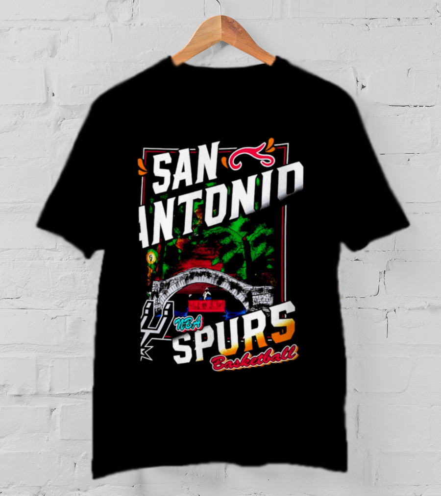 San Antonio Spurs NBA Basketball T-Shirt