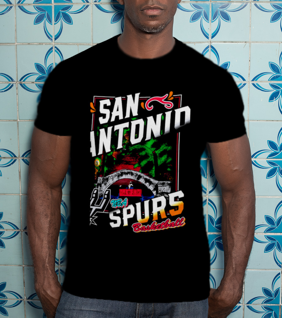 San Antonio Spurs NBA Basketball T-Shirt