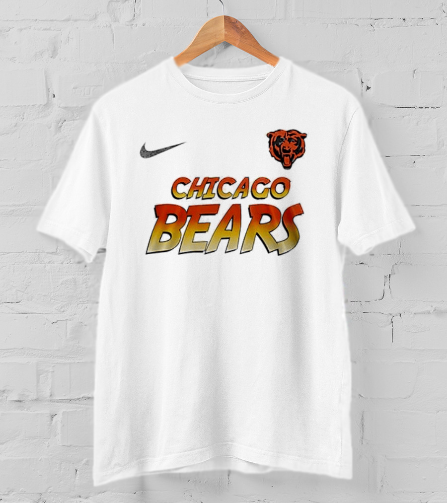 Nike Chicago Bears Indiana Jones Style Collaboration T-Shirt