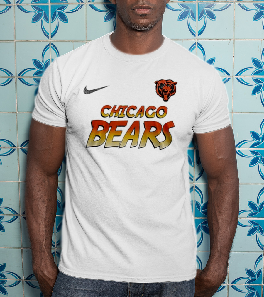 Nike Chicago Bears Indiana Jones Style Collaboration T-Shirt