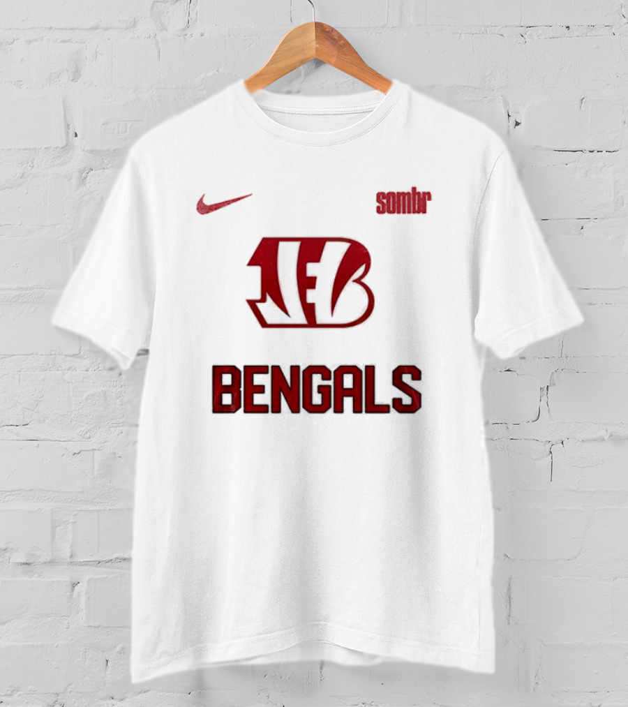 Cincinnati Bengals Nike Sombr The Late Nights And Young Romance Tour T-Shirt
