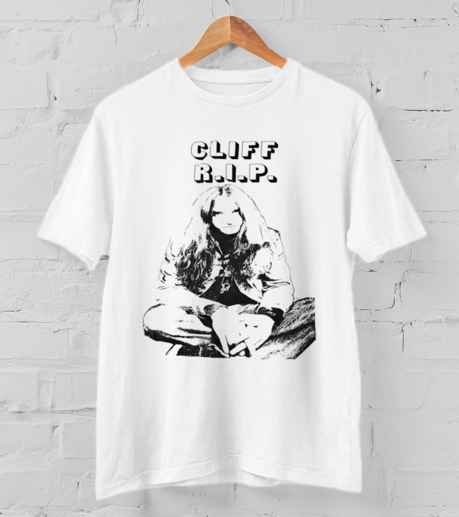 Cliff RIP Graphic Rock Memorabilia T-Shirt
