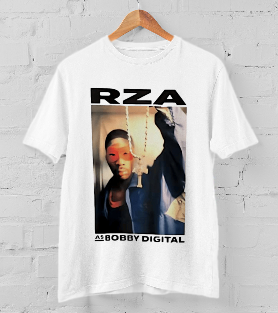 RZA Bobby Digital Mask And Chain T-Shirt