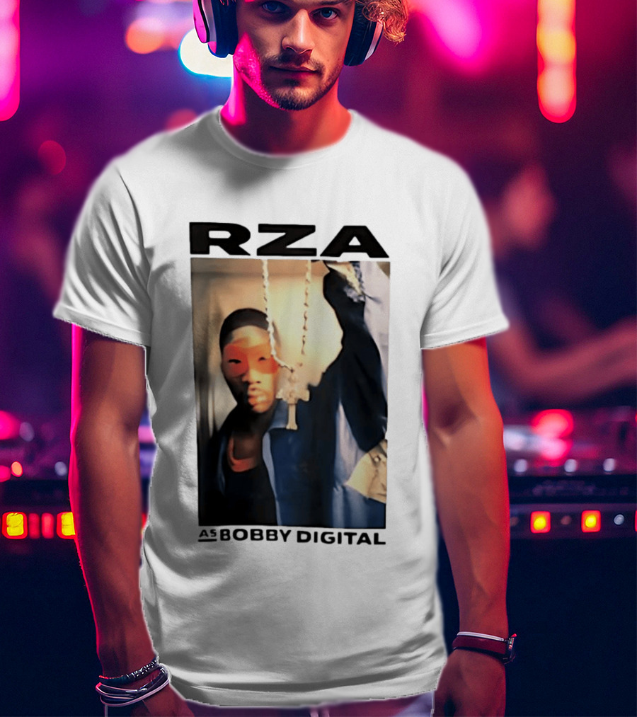 RZA Bobby Digital Mask And Chain T-Shirt