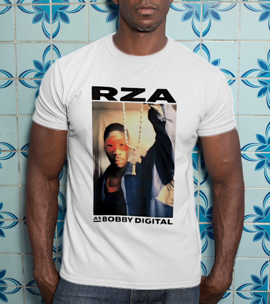 RZA Bobby Digital Mask And Chain T-Shirt