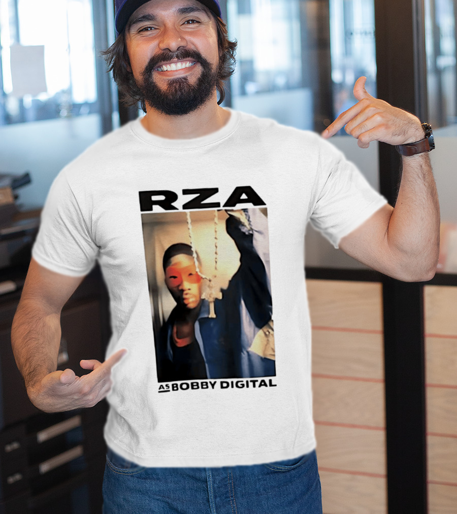 RZA Bobby Digital Mask And Chain T-Shirt