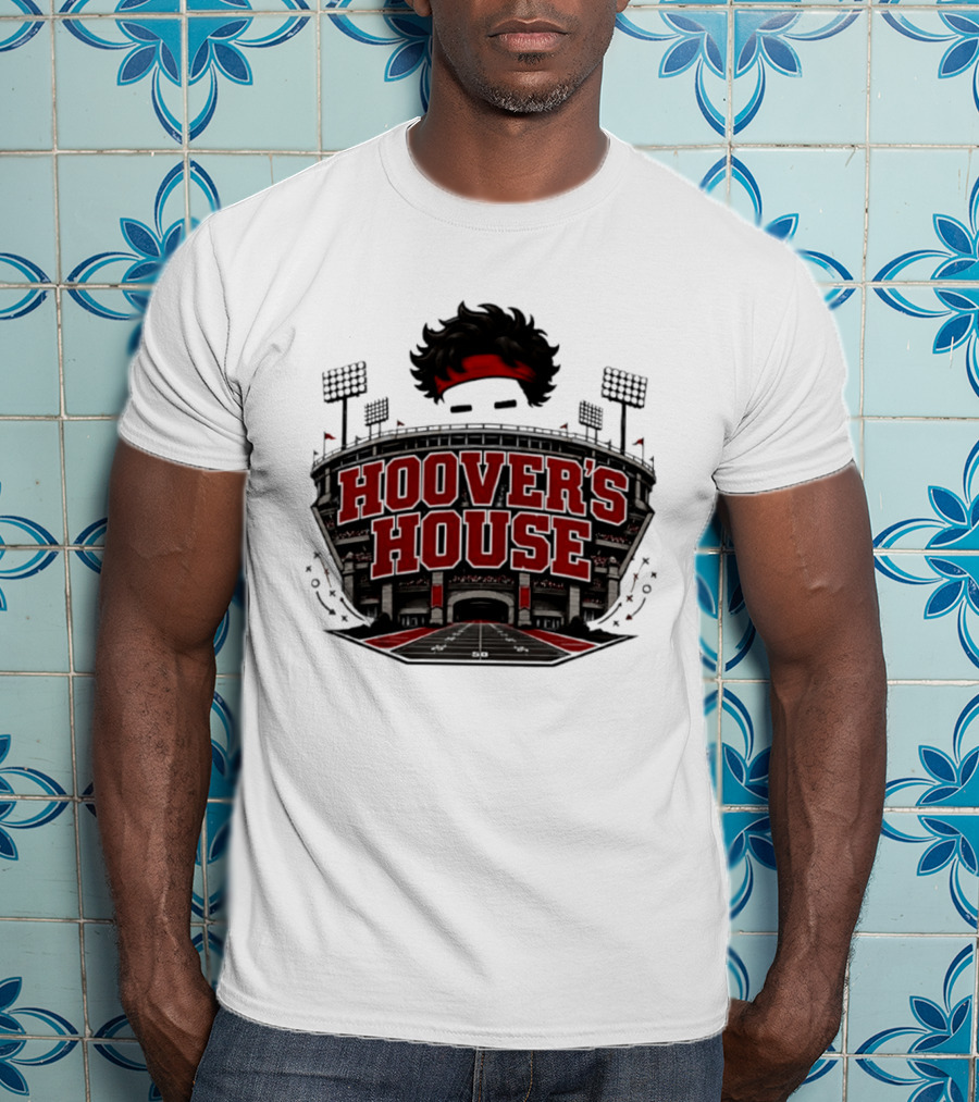 Hoover's House Football Stadium Hair Headband T-Shirt