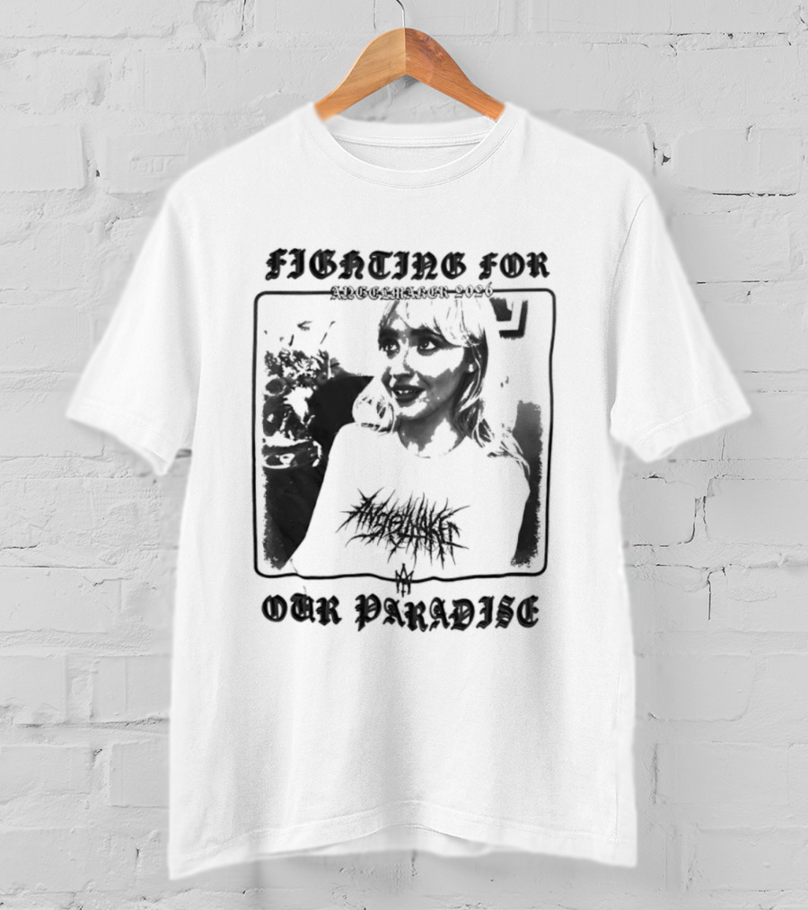 Fighting For Our Paradise Sabrina Carpenter T-Shirt
