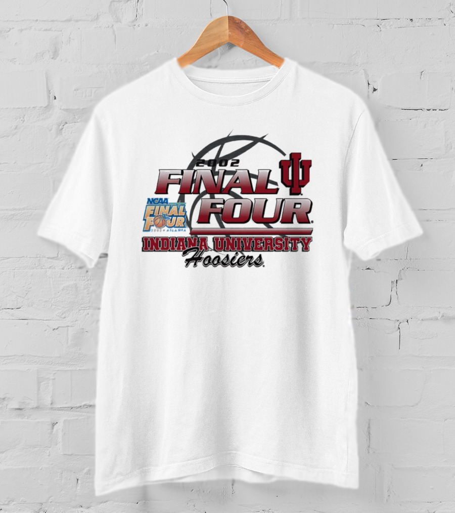 NCAA Final Four 2002 Indiana University Hoosiers T-Shirt