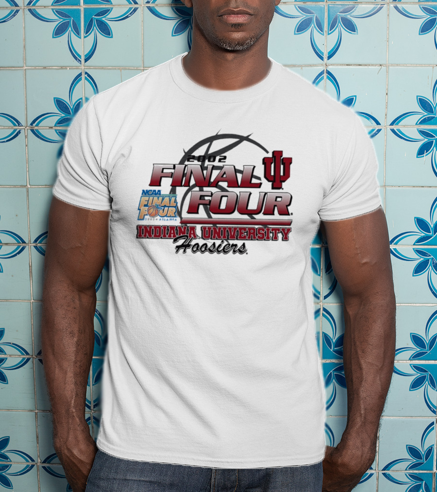 NCAA Final Four 2002 Indiana University Hoosiers T-Shirt