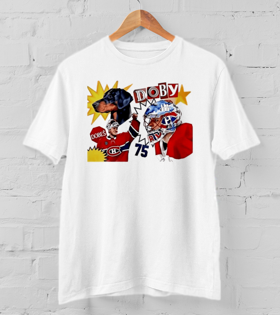 Jakub Dobes Doby Montreal Canadiens 75 T-Shirt
