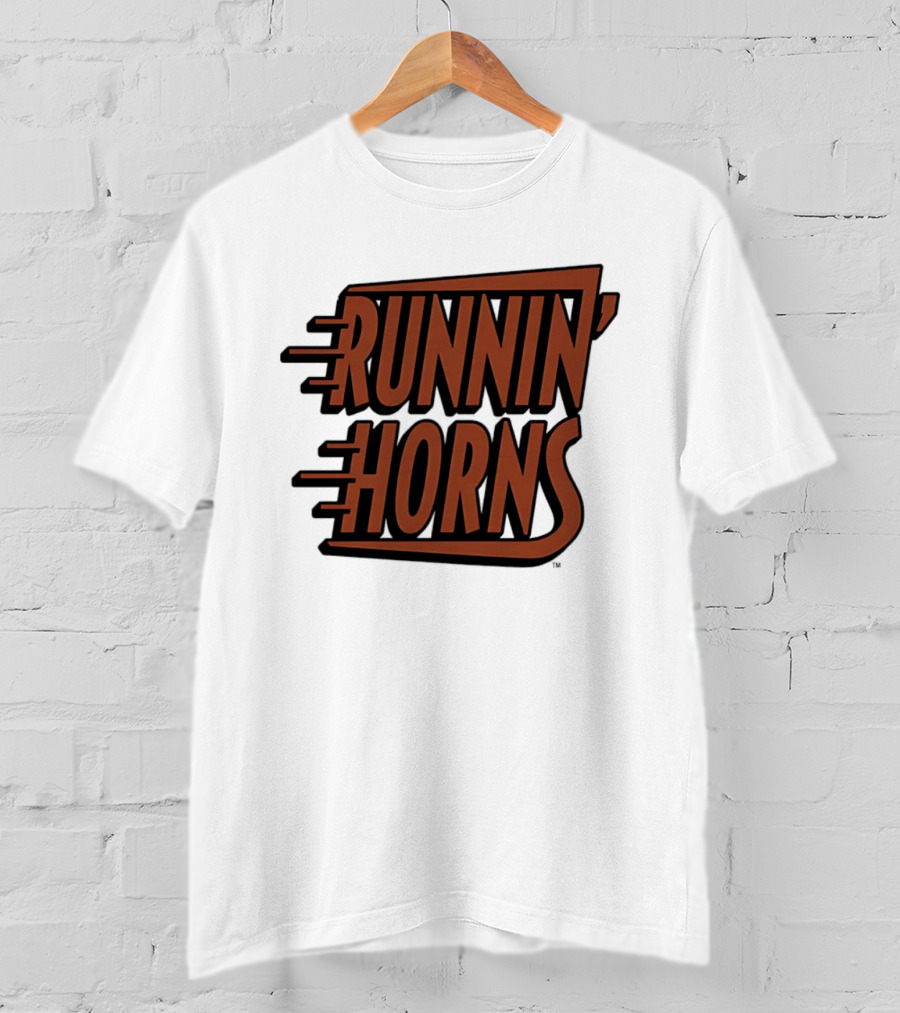 Texas Longhorns Runnin' Horns Basketball 2026 Sports Team Spirit T-Shirt