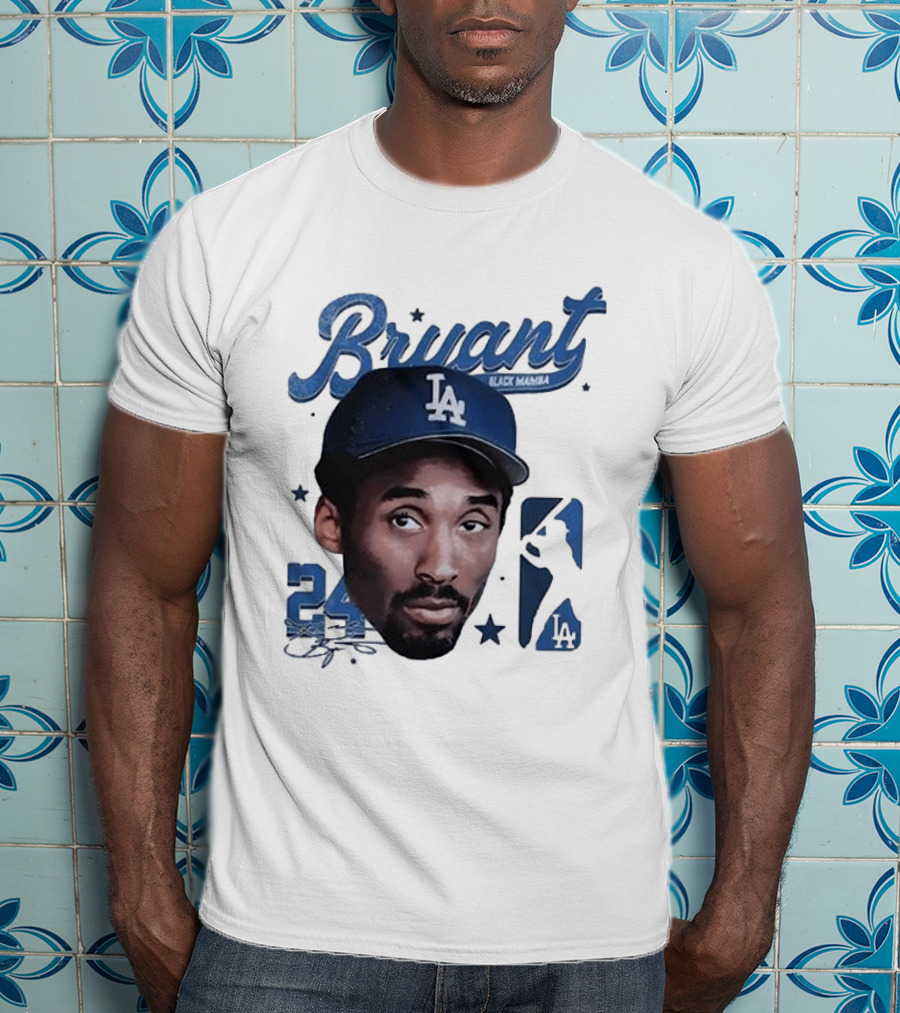 Bryant 24 Black Mamba Los Angeles Dodgers LA 8 T-Shirt