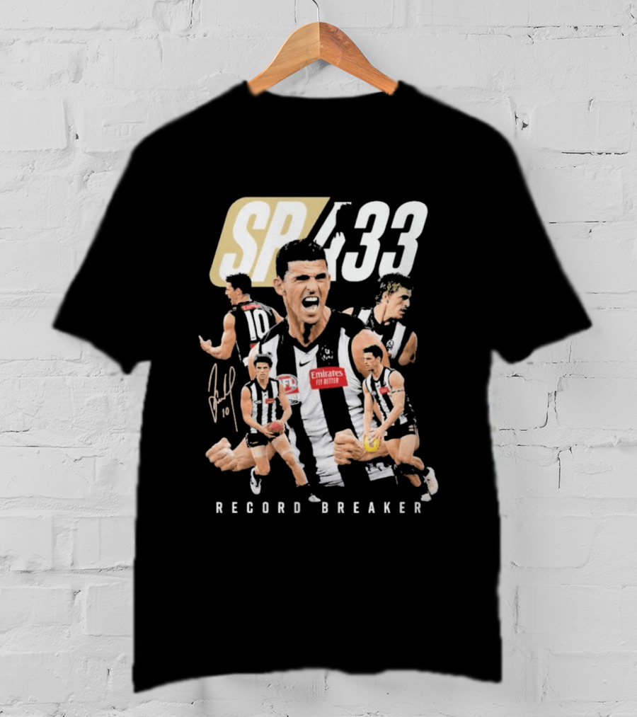 SP433 Record Breaker Emirates Footy Milestone T-Shirt