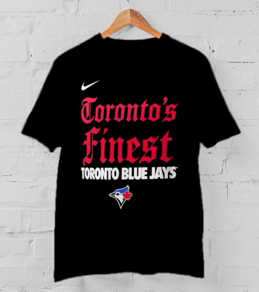 Nike Toronto's Finest Toronto Blue Jays City Connect Handwriting T-Shirt