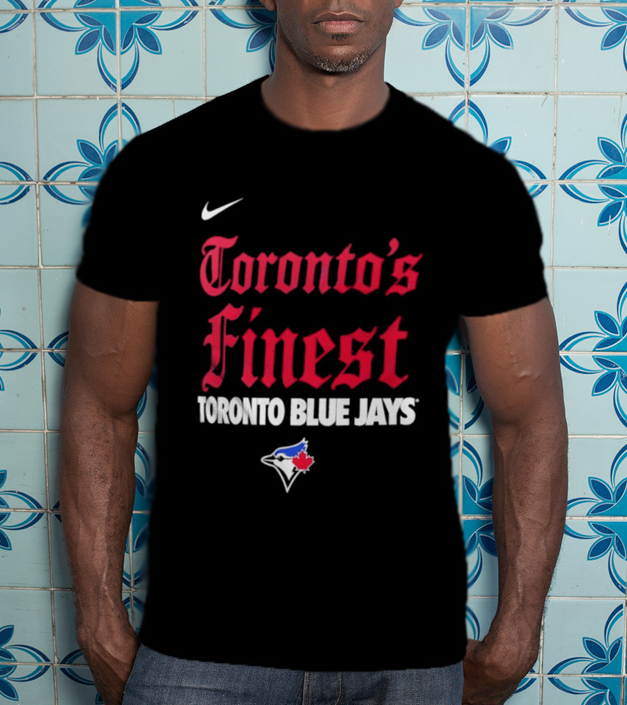 Nike Toronto's Finest Toronto Blue Jays City Connect Handwriting T-Shirt
