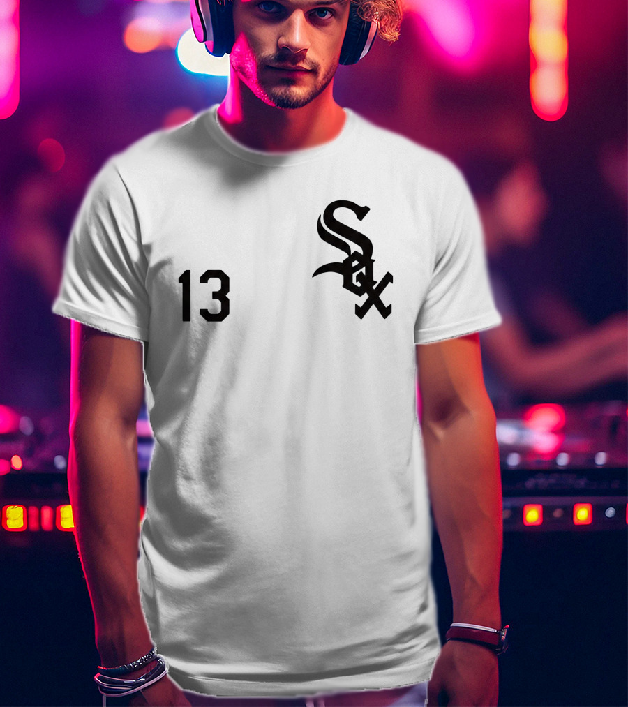White Sox Ozzie Guillen 13 Jersey 2026 Giveaway T-Shirt