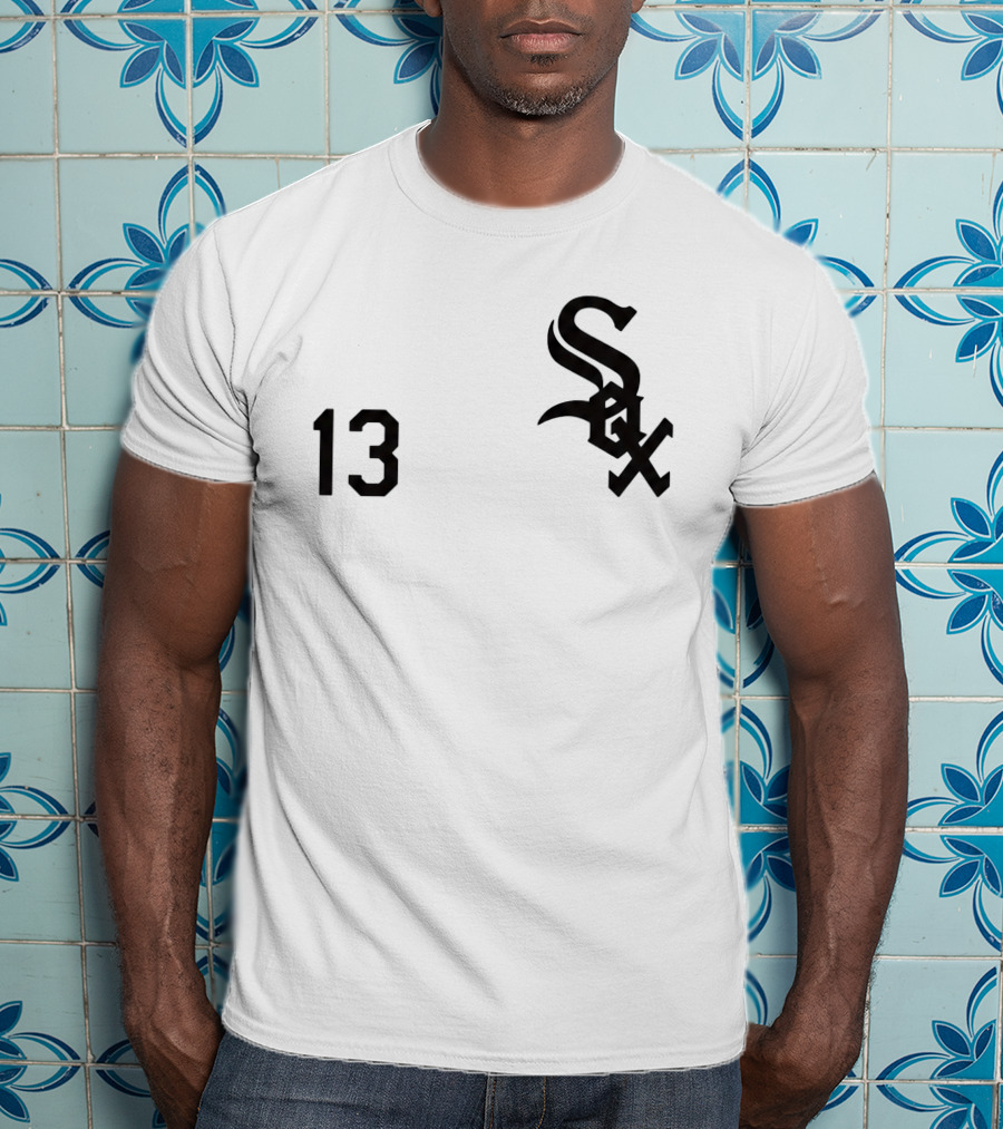 White Sox Ozzie Guillen 13 Jersey 2026 Giveaway T-Shirt
