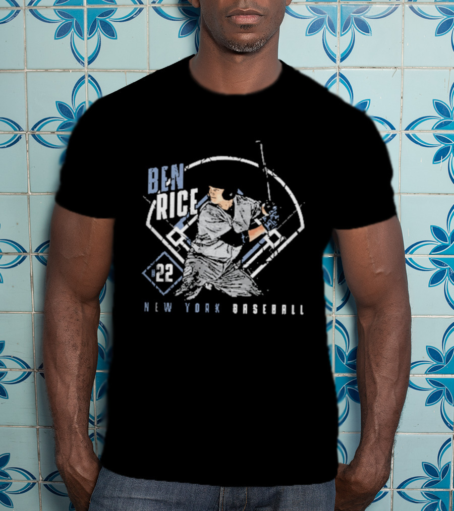 Ben Rice 22 New York Baseball T-Shirt