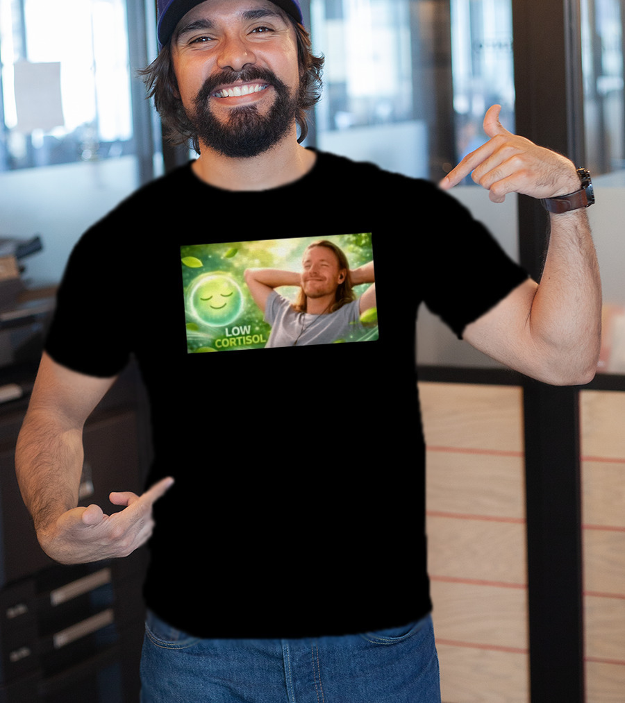 Low Cortisol Goatis 2026 Stress Free Relaxation T-Shirt
