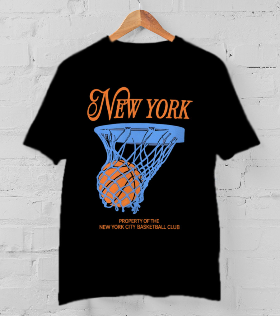 New York Basketball Property Of The New York City Basketball Club T-Shirt