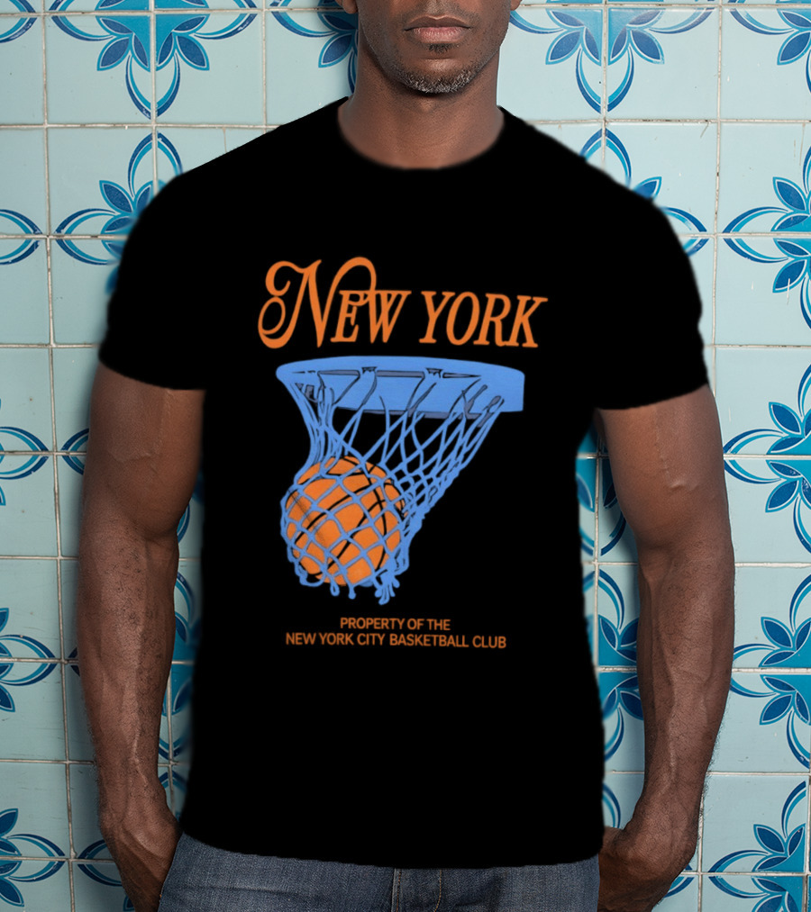 New York Basketball Property Of The New York City Basketball Club T-Shirt