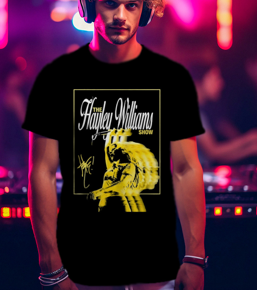 Hayley Williams Golden Starburst Bachelorette Party T-Shirt