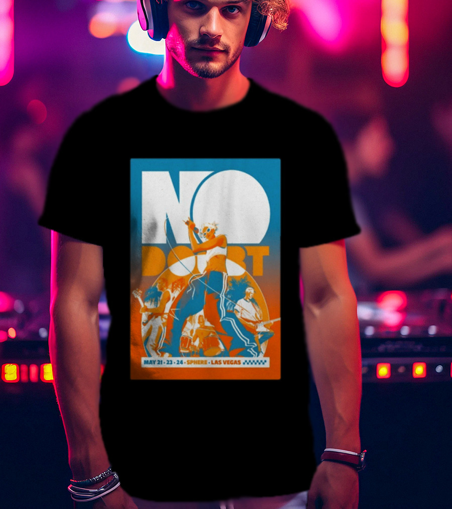 No Doubt May 21 23 24 Sphere Las Vegas 2026 T-Shirt