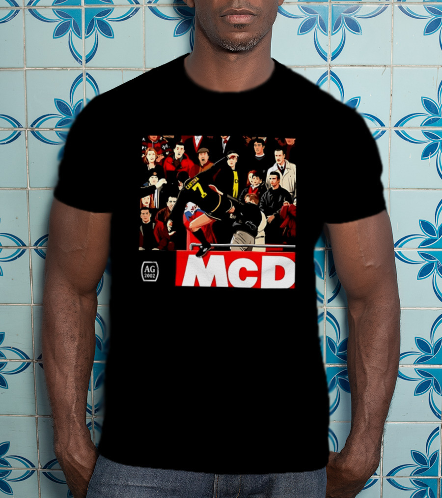 Oh Ah Kung Fu Cantona Kick Crowd Scene MCD T-Shirt