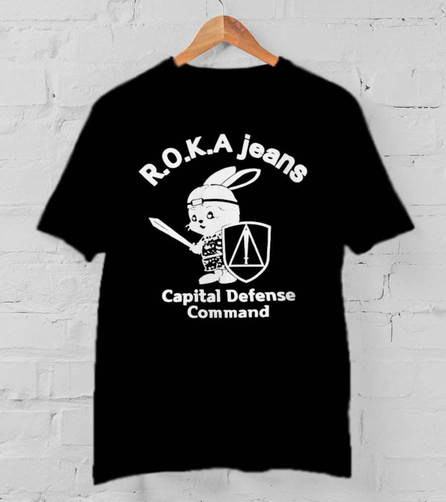 ROKA Jeans Capital Defense Command Bunny Warrior Shield T-Shirt