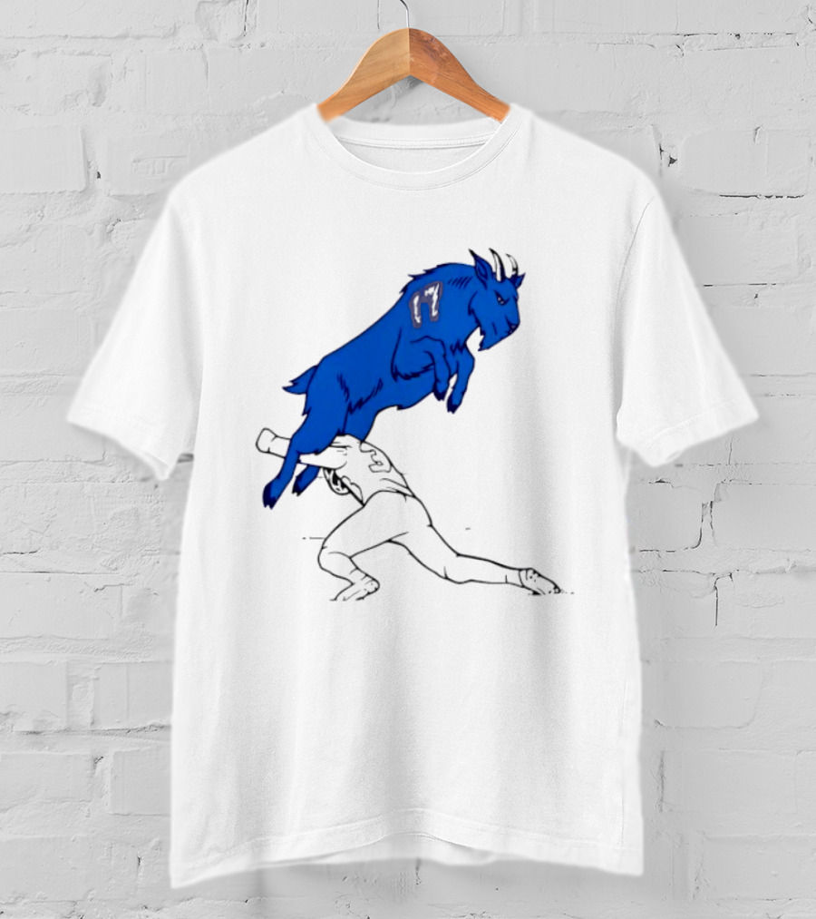 Buffalo Bills Jumping Goat Football T-Shirt