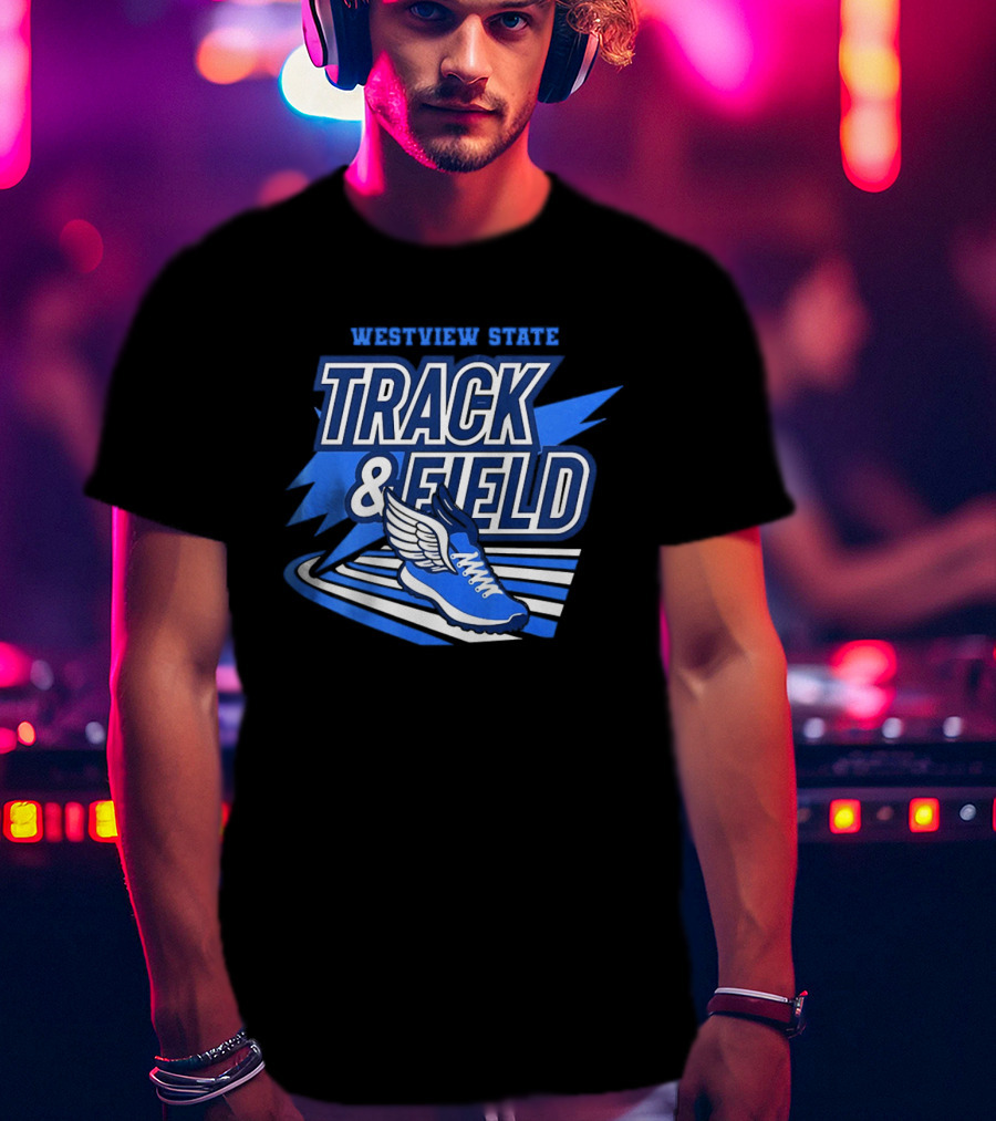 Westview State Track And Field 2026 Winged Shoe T-Shirt
