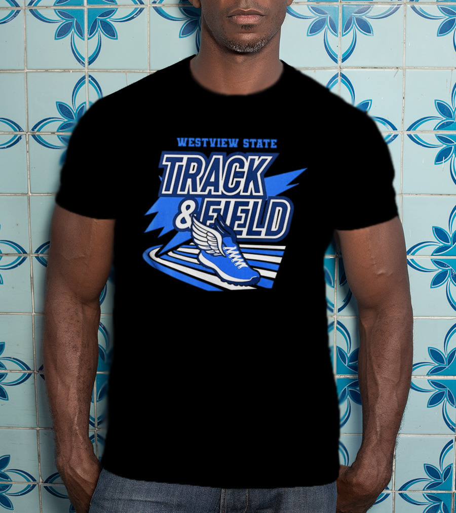 Westview State Track And Field 2026 Winged Shoe T-Shirt