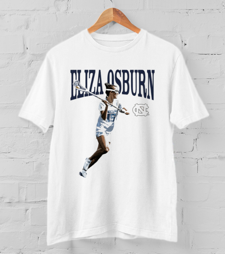 Eliza Osburn North Carolina Lacrosse Tar Heels T-Shirt