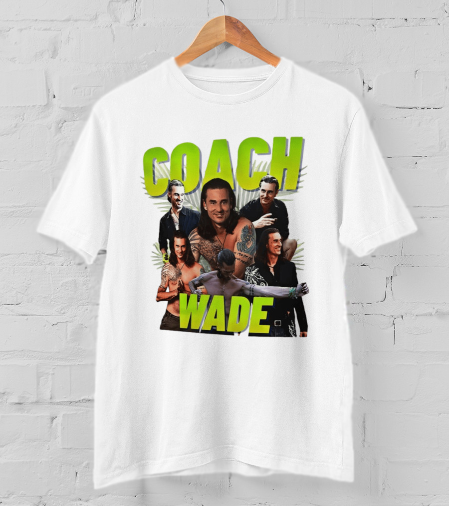 Coach Wade Survivor Tattooed Icon Collage T-Shirt