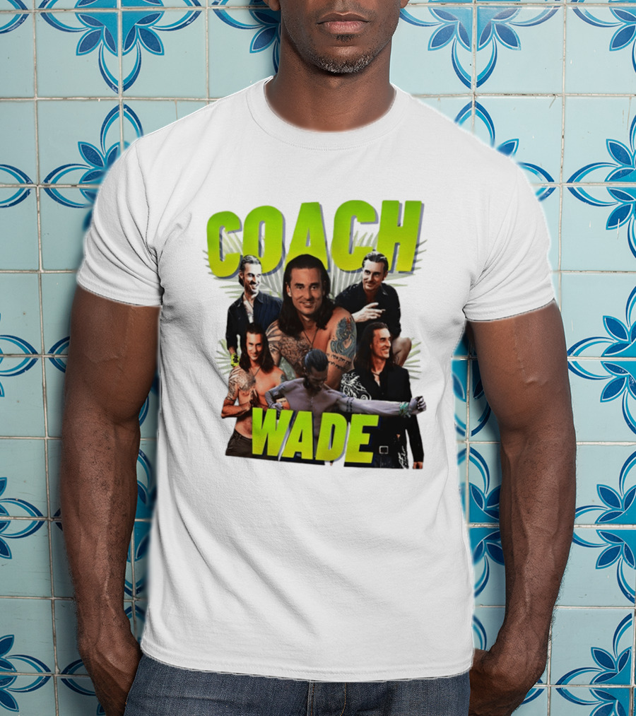 Coach Wade Survivor Tattooed Icon Collage T-Shirt