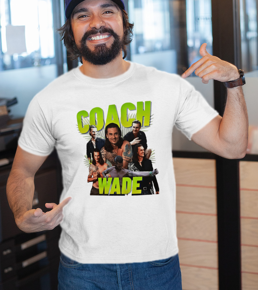 Coach Wade Survivor Tattooed Icon Collage T-Shirt