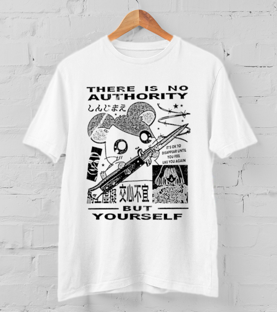 Hamtaro There Is No Authority But Yourself T-Shirt