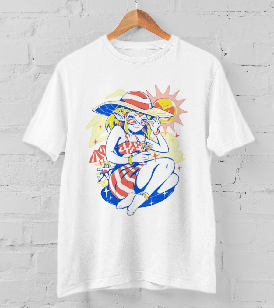 Hylian Princess Summer Season Sun T-Shirt