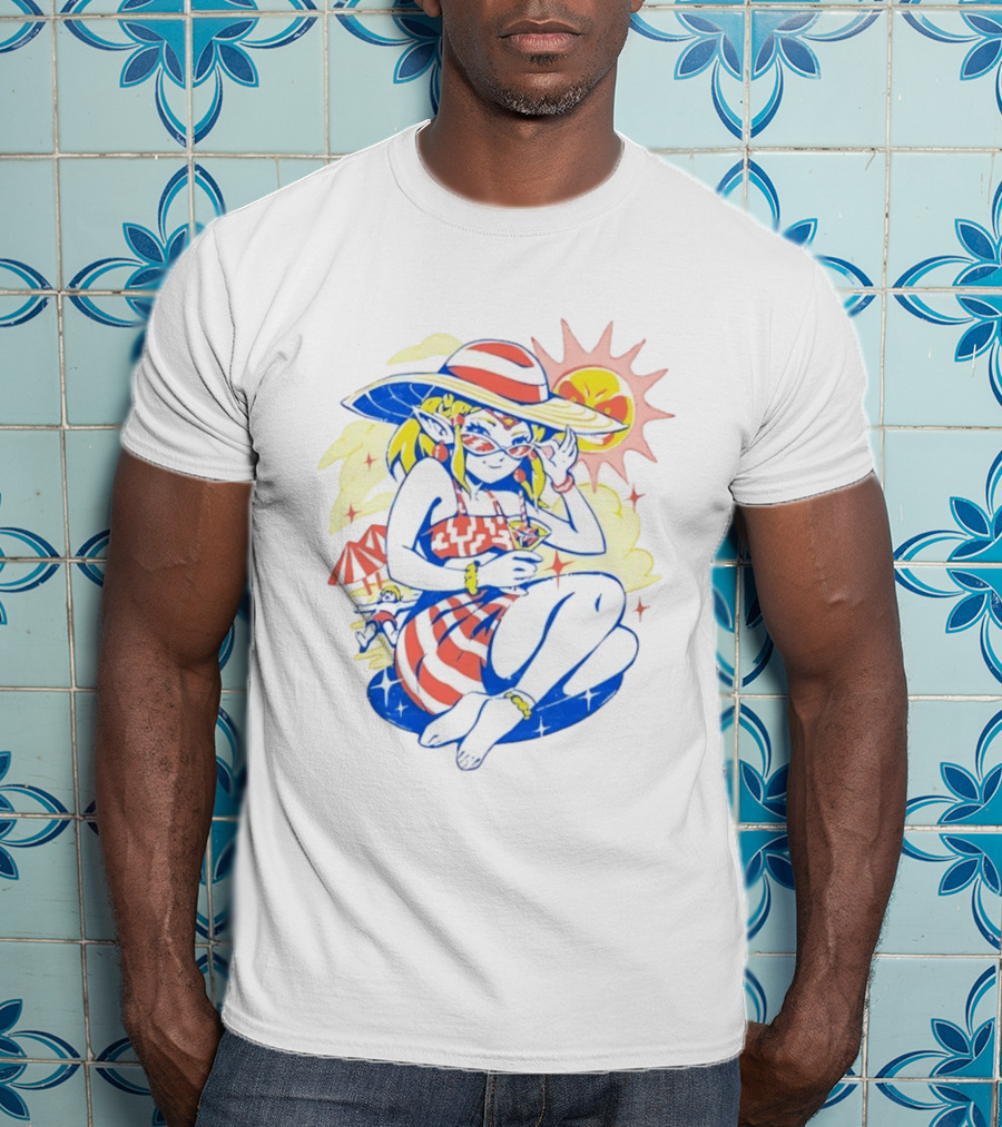 Hylian Princess Summer Season Sun T-Shirt