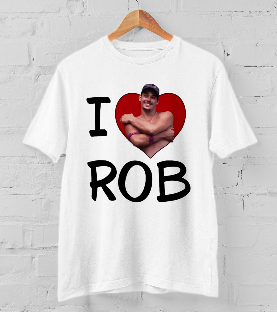 I Heart Rob Boston Rob Mariano Hugging Image T-Shirt