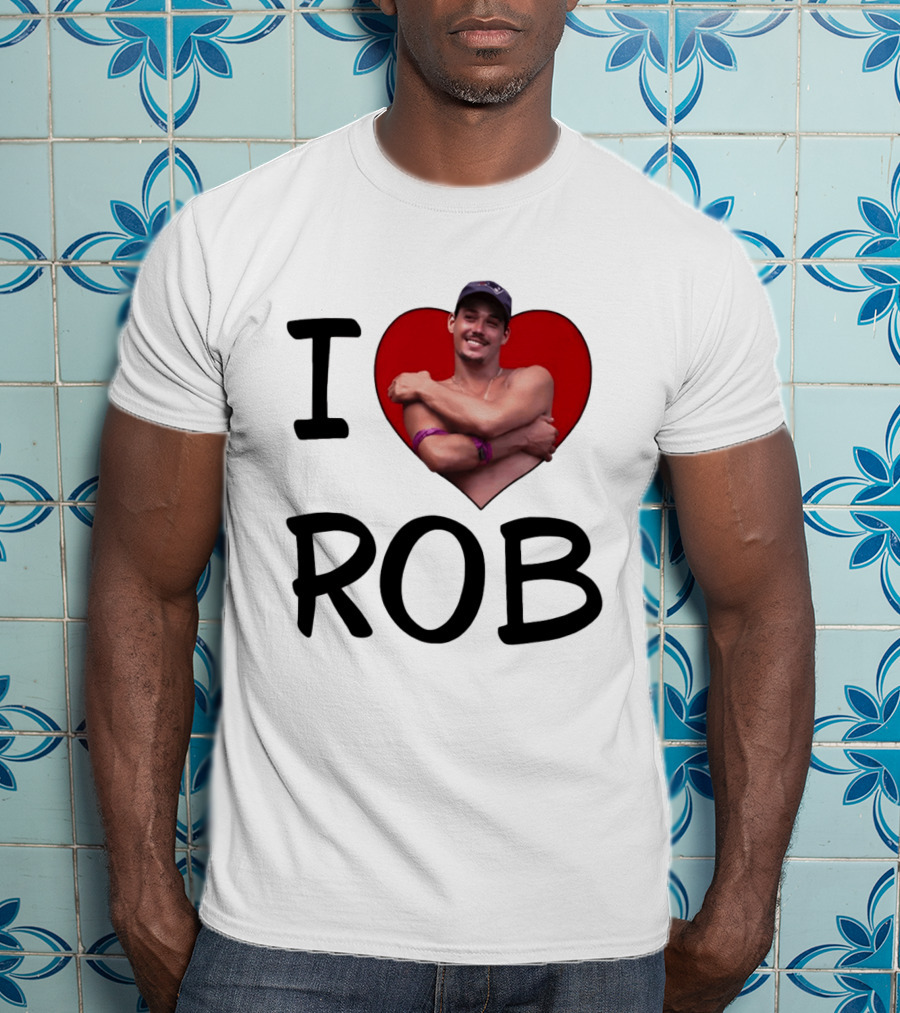 I Heart Rob Boston Rob Mariano Hugging Image T-Shirt